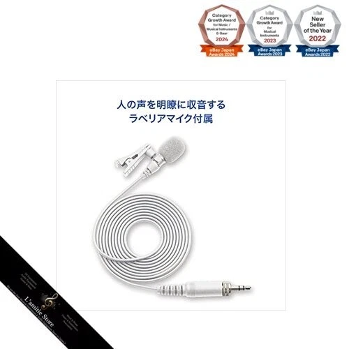 ZOOM F2/W Field Recorder weiß ultrakompakt und leicht tragbar 32g 32-Bit - Bild 3 von 4