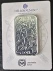 Norse Gods LOKI 1oz Silver Bar – .9999 Fine Silver – Royal Mint / Germania Mint