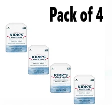 100% Premium Coconut Oil Gentle Castile Soap, Original Fresh Scent, 16 Bars NEW