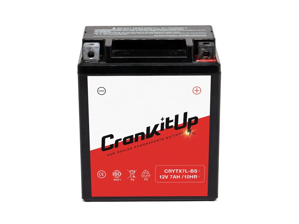 YTX7L-BS YTZ8V 12V Motorcycle ATV Sealed AGM GEL Battery Maintenance Free - Image 3 of 3