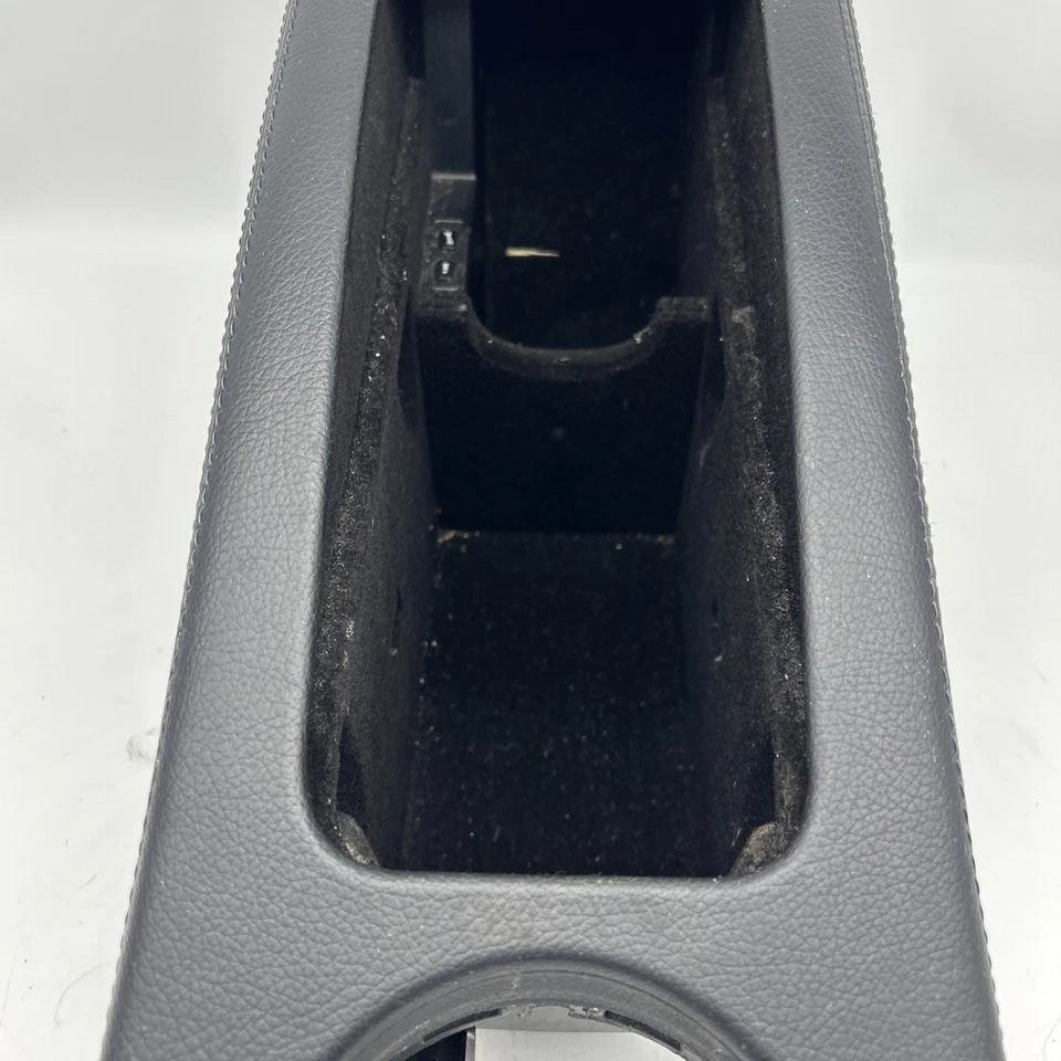 Mercedes W211 E350 E55 2005-2009 consola central reposabrazos unidad de almacenamiento negro OEM Foto 2 de 4