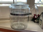 Vintage Pyrex Blueish Glass 9 Cup Percolator Coffee pot Complete