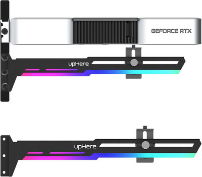 5V 3PIN Addressable RGB Graphics Card GPU Brace Support Video Card Sag Holder,Bu