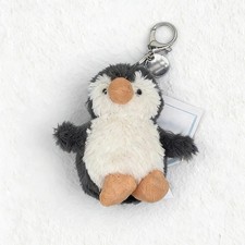 Cute JellyCat Peanut Penguin Plush Bag Charm Keychain – with Free Delivery