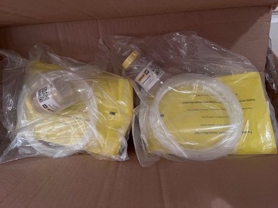 Lot of 2 CAT S.O.S Analysis test kit, CAT oil sample kit with low pressure tube