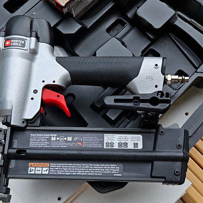 #ad PORTER CABLE BN200C 18 Gauge Pneumatic Brad Nailer Straight 120 PSI w Case $21.99