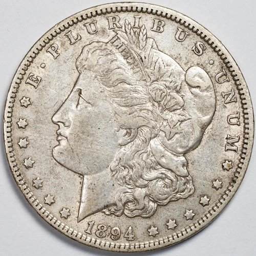 1894-O Morgan Silver Dollar New Orleans Mint Choice Extremely Fine XF+