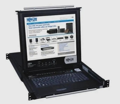 TrippLite B020-008-17 NetDirector 8-Port Rackmount KVM Switch 17'' LCD Screen QTY