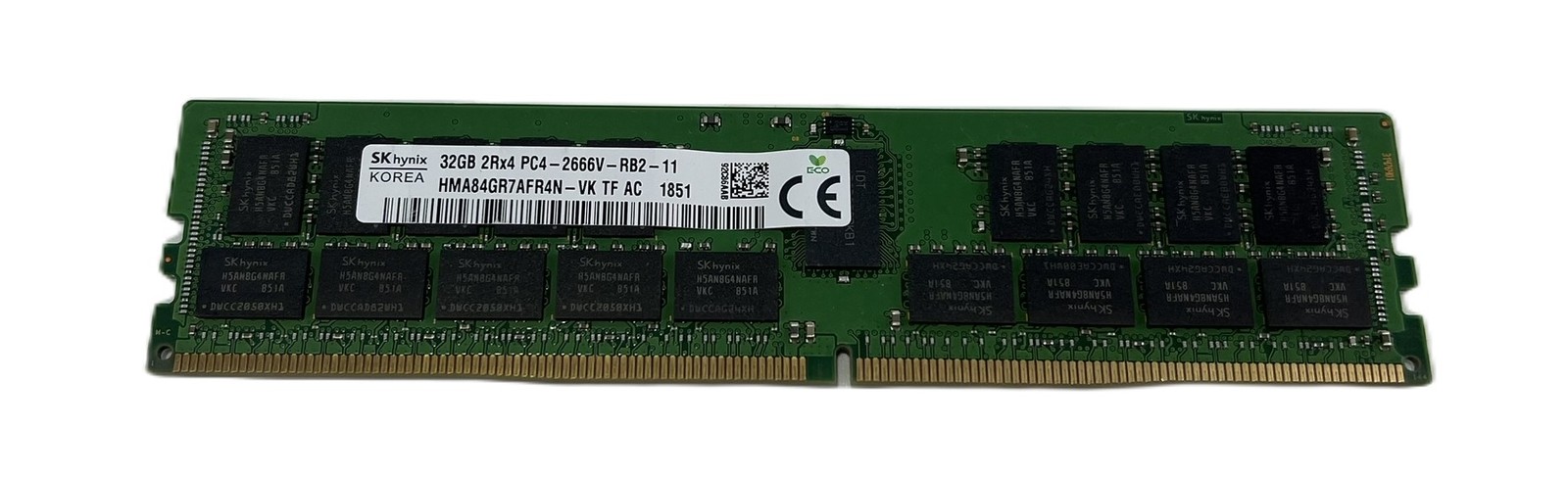 Lot of 4 SK Hynix 32GB 4Rx4 PC4-2666v Server RAM HMA84GR7AFR4N-VK TF (SNB)