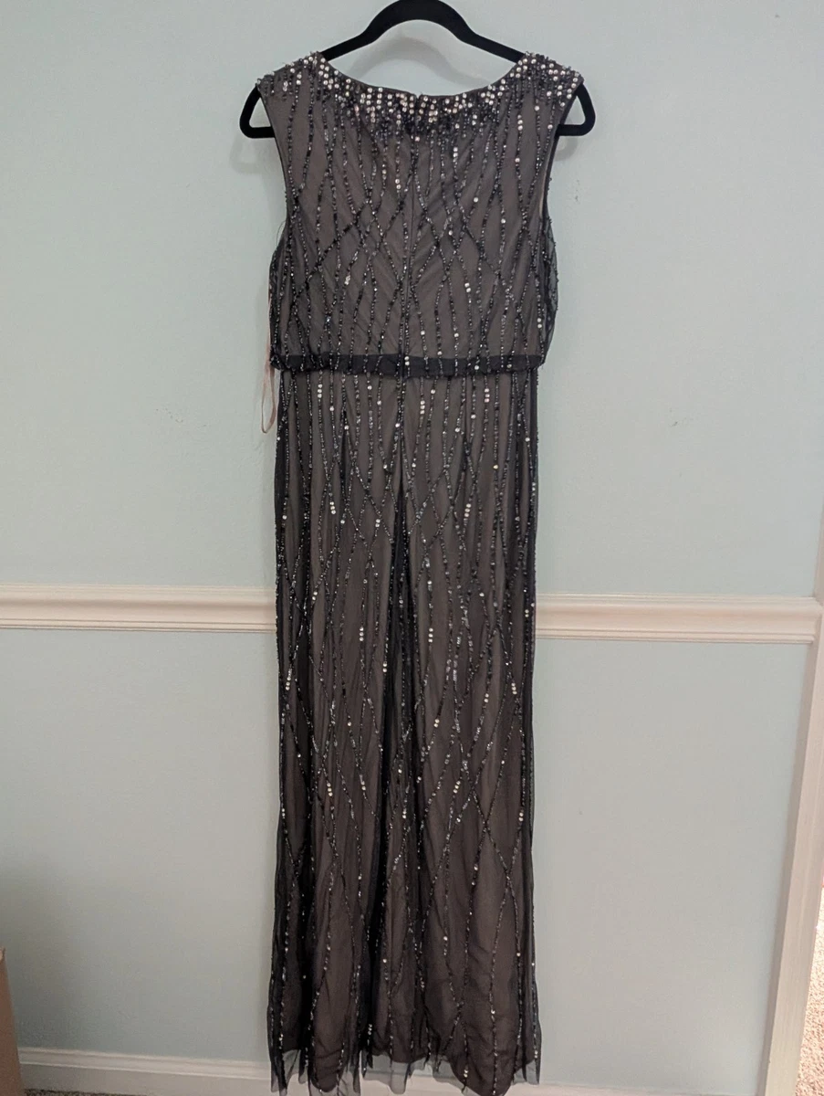 adrianna papell beaded dress ebay Adrianna Papell Women's Beaded Off Shoulder Gown main image 0