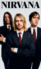 Nirvana Business Suits Poster 11x17 inch