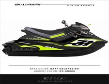 IPD Jet Ski Graphic Kit for Sea-Doo Gen-1 RX, RXP, RXP-X (Competition Design)