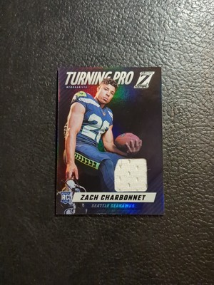 #ad 2023 Panini Zenith Zach Charbonnet Rookie Turning Pro Patch RC #TPM ZCH Seahawks $2.49