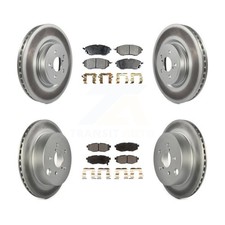 Transit Auto KGT-100973 Brake Disc and Pad Kit Front & Rear for Subaru Forester
