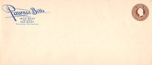 PAWNEE BILL WILD WEST SHOW Envelope Pawnee OK Memorabilia VINTAGE Historical