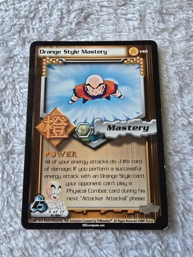 Carte Dragon Ball Z TCG – Orange Massacre N°111 – FOIL – Kid Buu Saga – Unlimited (MP)
