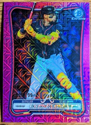 Ronald Acuna Jr. 2026 Bowman Chrome #23 /199