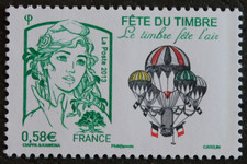 Timbre - FRANCE - Marianne de Ciappa  - Fête du timbre - Neuf** - YT4809 - 2013