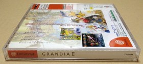 Grandia PS1 Sega Saturn Dream Cast 4-piece set with obi postcard etc. #d44bf7