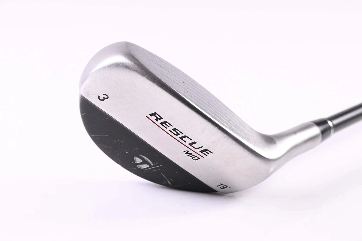 TaylorMade Mid Rescue Hybride 19° - Manche Acier Régulier, Droitier, 40.5 Pouces, Occasion