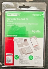 Square D Generator Interlock kit Outdoor Panel cover HOMCGK2C