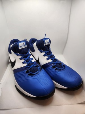 Nike Air Visi Pro V 5 Men Basketball Shoes Size 11.5 Game Royal Blue White...