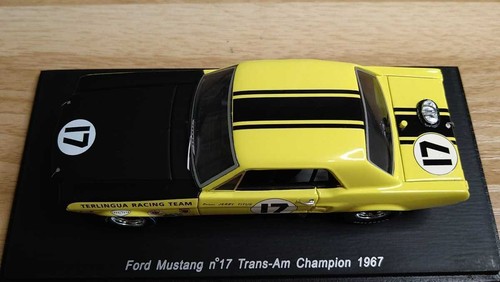 Spark 1/43 Ford Mustang #17 Terlingua Racing Team Jerry Titus Diecast Modellauto - Bild 4 von 11
