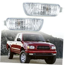 2PCS Side Marker Corner Parking Lights Driver and Passenger Side Front Turn 