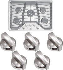 Gas Cooktop Knob Fits GE PGP976SET4SS PGP976S...