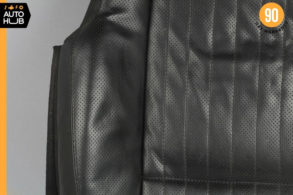 07-14 Mercedes W216 CL600 Front Left Driver Bottom Lower Seat Cushion Black OEM - Image 3 of 4