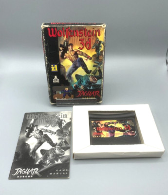 Wolfenstein 3D - (CIB Manual & Box) Atari Jaguar 64 Bit