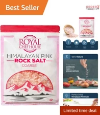 Natural Himalayan Pink Salt 5 lbs - Coarse Grain for Grinders and Cooking
