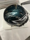 Javon Hargrave signed Philadelphia Eagles mini helmet COA