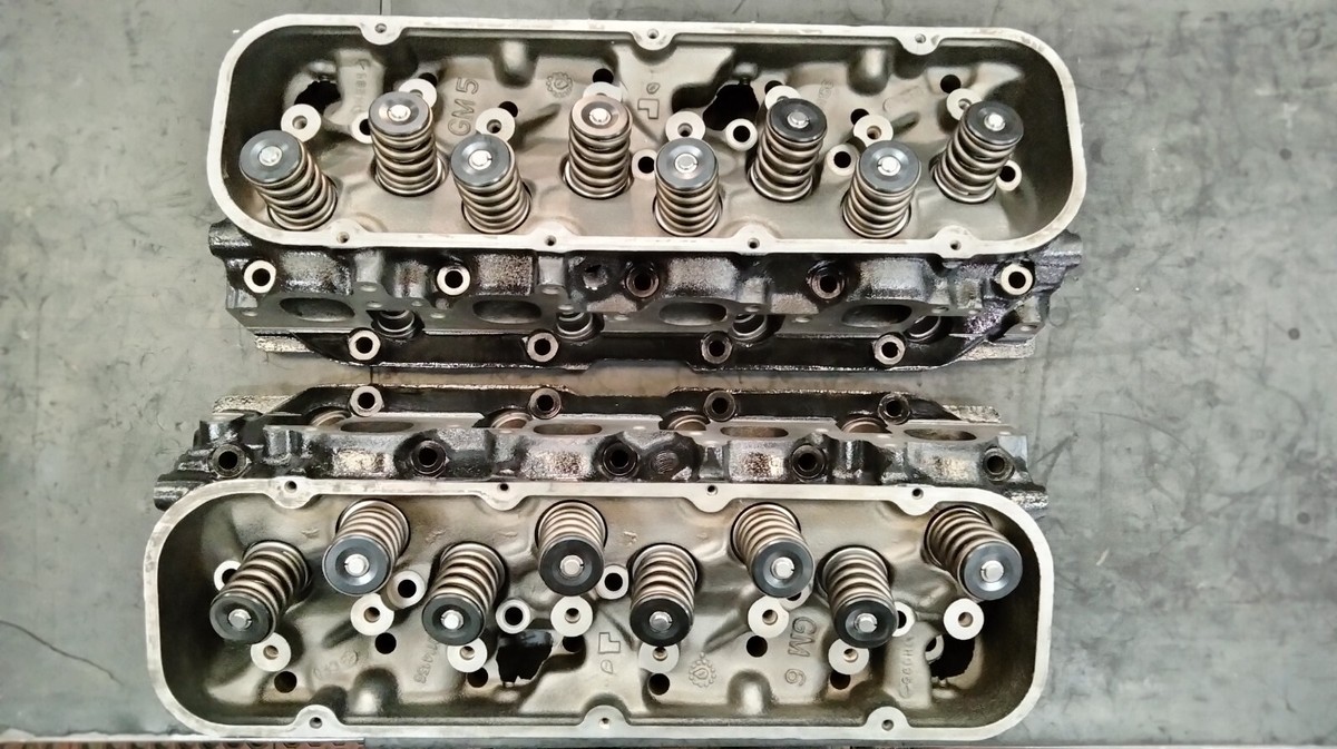 1 Set of GM Big Block Cylinder Heads 156 Cast # | Genuine OEM