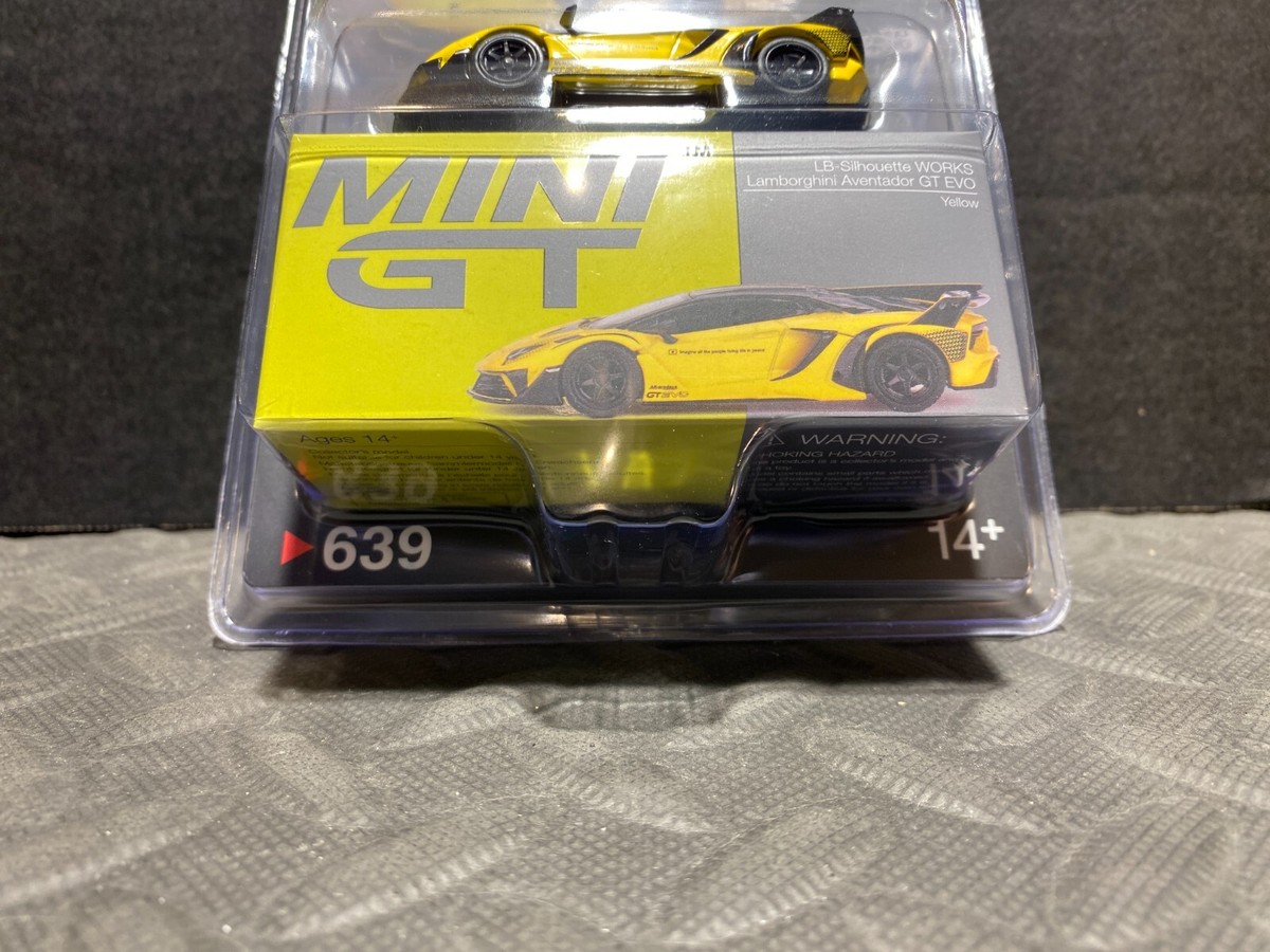 1/64 MINI GT MIJO EXCLUSIVES LB SILHOUETT WORKS LAMBORGHINI