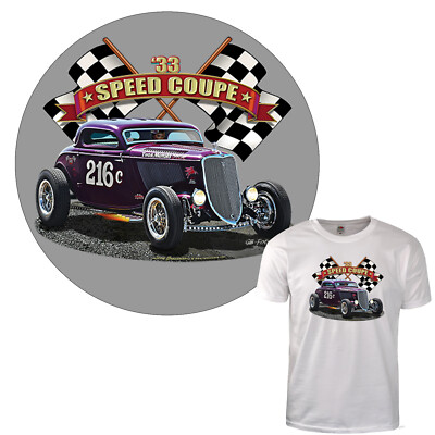 Auto T-Shirt Speed Shop Racing Quartermile Hot Rod Motorsport Oldtimer *1195 wh