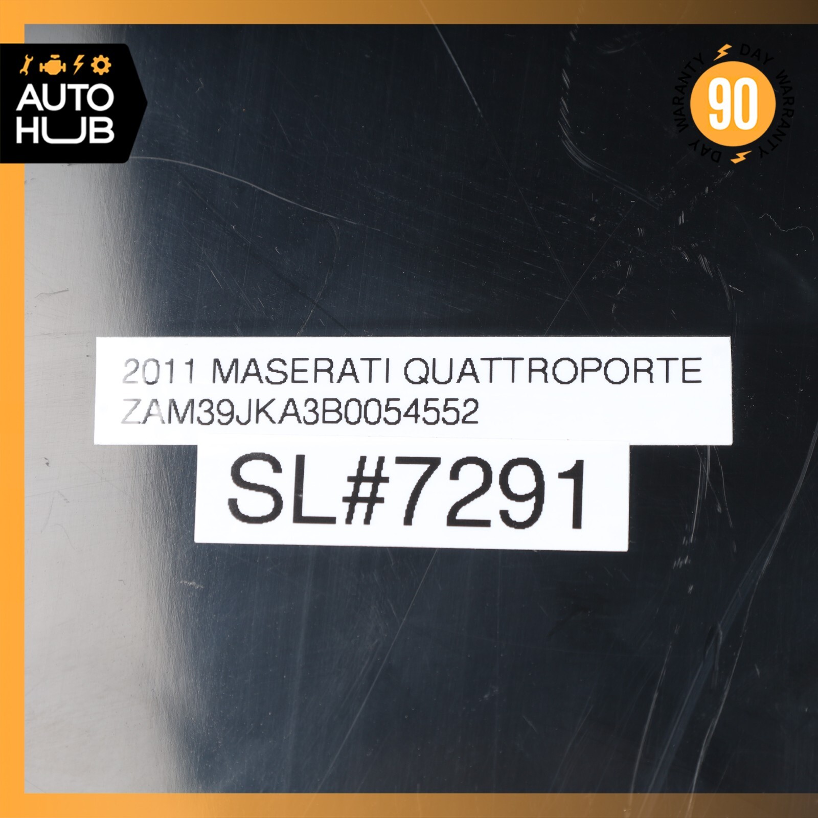 03-19 Maserati Quattroporte Front Bose Subwoofer Sub Woofer Sound Speaker OEM