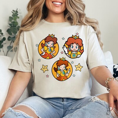 Mario Princess Daisy Shirt, Mario Characters, Super Mario Shirt, 202293