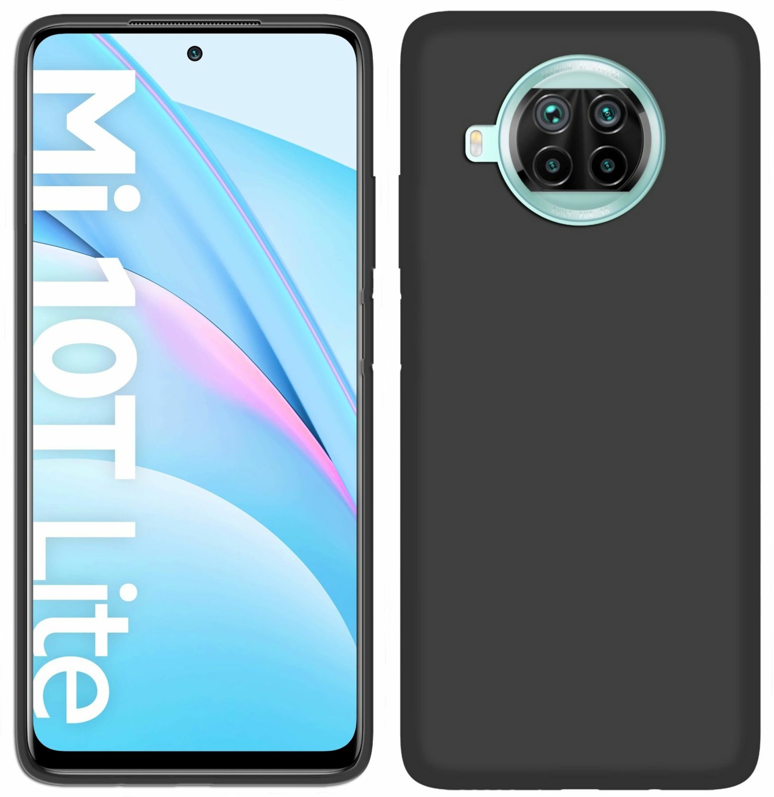 Силиконовый силиконовый защитный чехол для Xiaomi Mi 10T Lite