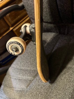 Skateboard Rare Kryptonics Avec Graphique Skull & Hands - Planche Vintage, Collector