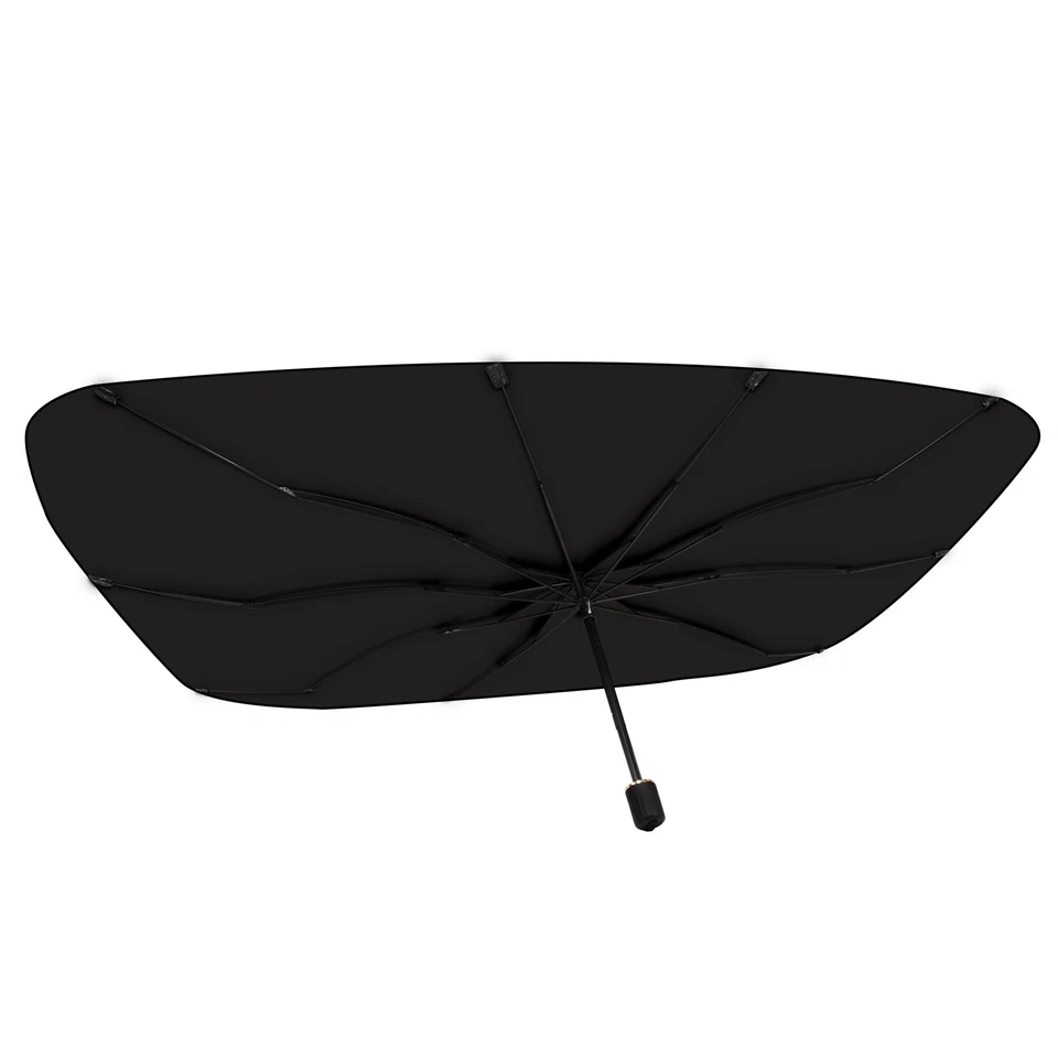 Car Umbrella Sun Shade for Front Window, Foldable Car Sunshades(140X79cm) Foto 2 de 4