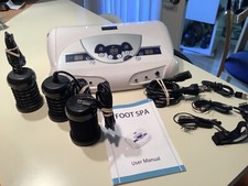 Dual User Detox Ionic Foot Bath Ion SPA Machine Cell Cleanse w/ Music 3 Arrays