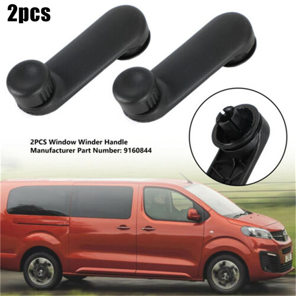 2PCS Adapter Winder Handle Car Glass Replacement 9160844 Accessory 