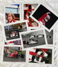 ICONIC FORUMLA ONE PHOTOS X9 CLEARANCE OFFER SENNA HUNT MANSELL SCHUMACHER