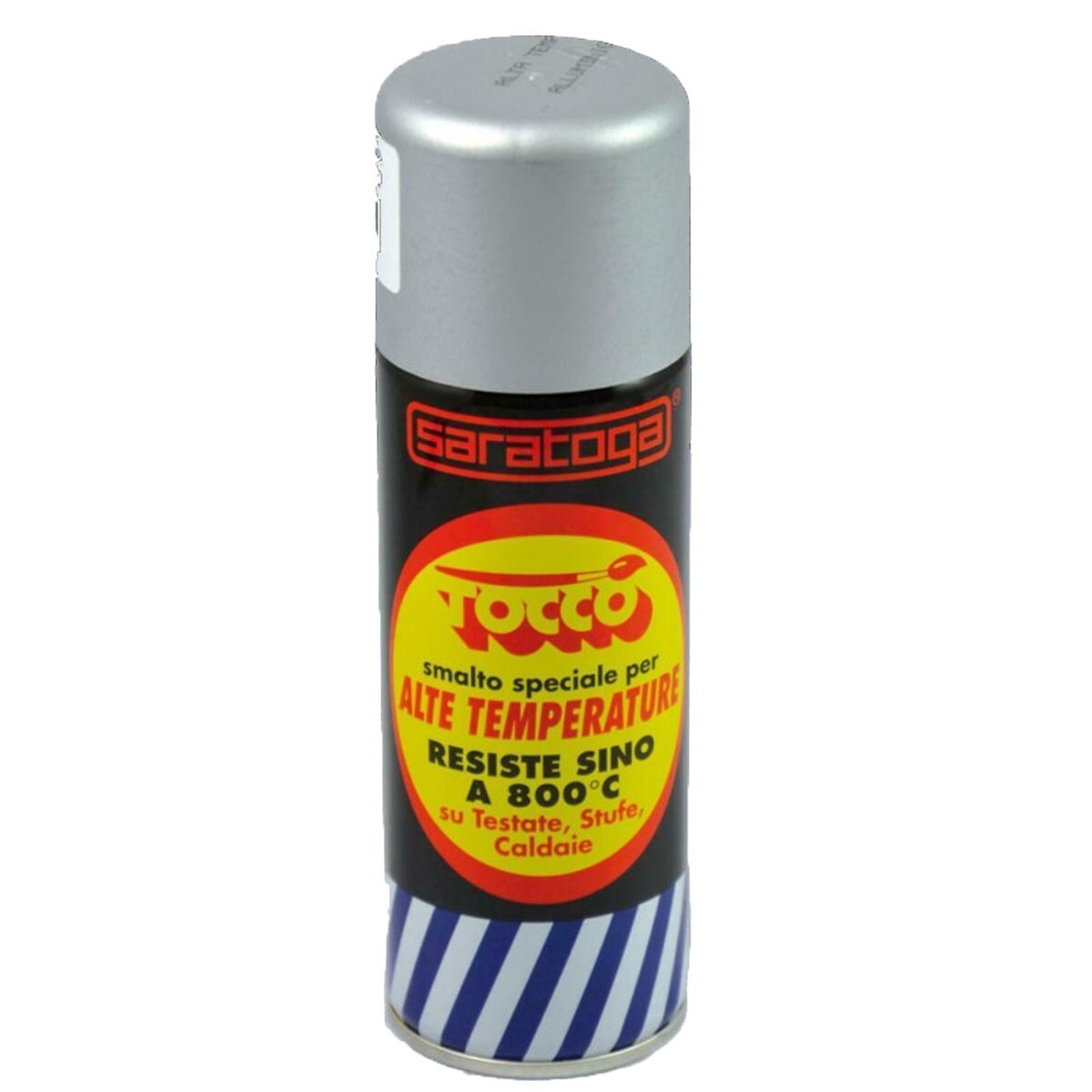 Saratoga Tocco Spray color alluminio per alte temperature 200ml