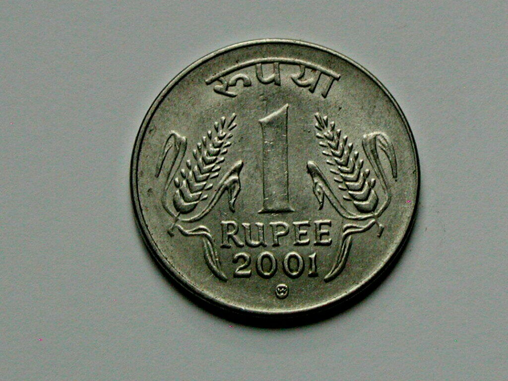 India 2001 1 RUPEE Coin by Kremnica Mint with Lion Capital of Ashoka  (Emblem) | eBay