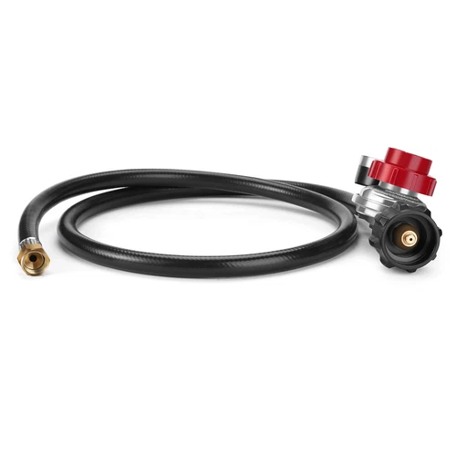 4FT 0-30PSI High Pressure Propane Regulator with Hose & Gauge, 1/8 MNPT Pipe Fit - Picture 9 of 9