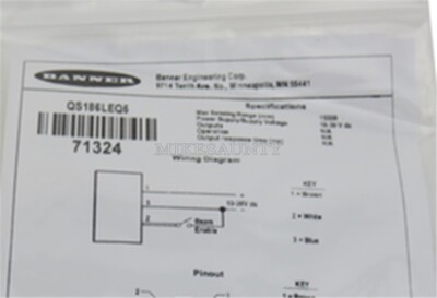 1Pc QS186LEQ5 Banner New wh
