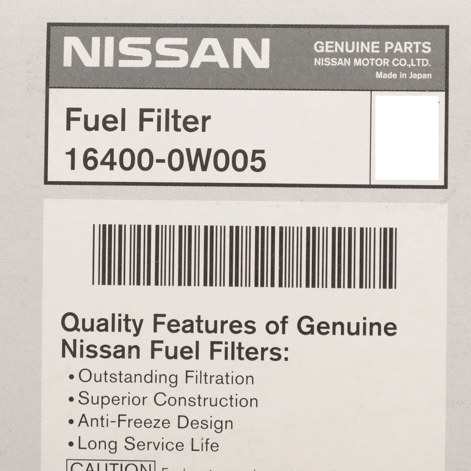 Bomba de filtro de combustible Nissan Frontier Pathfinder Quest 1996-2004 16400-0W005 OEM NUEVA Foto 4 de 4