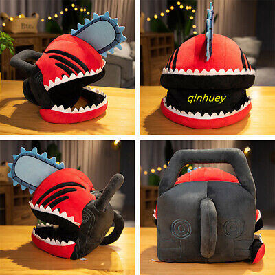 Anime Chainsaw Man Denji Plush Hat Cosplay Cute Headgear Mask Doll Gift